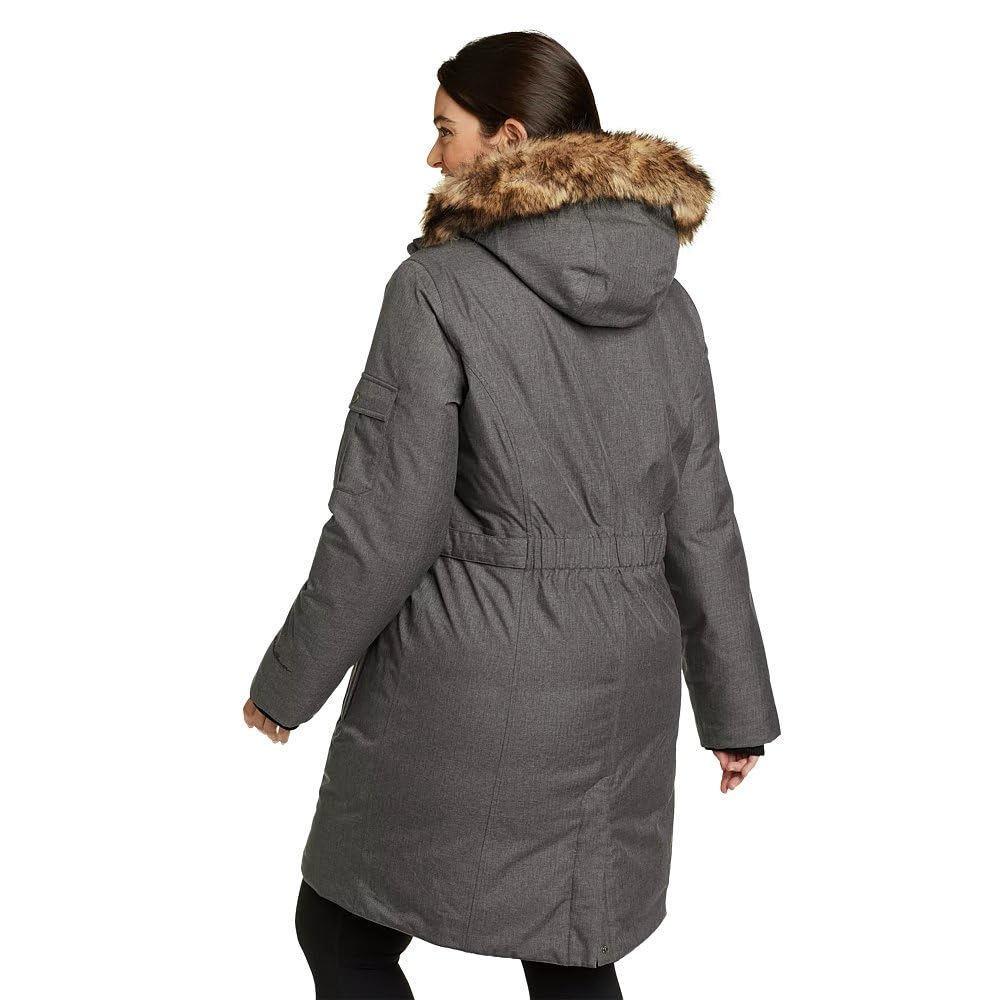 Eddie Bauer Women's Superior III Down Stadium Coat, Dk